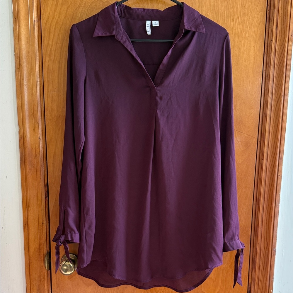 Elle Deep Purple Women's Blouse